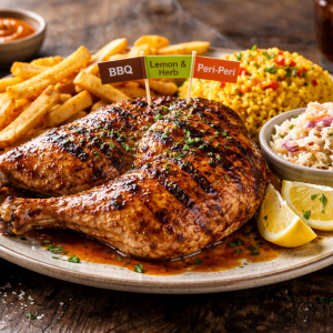 whole chicken & 2 sides