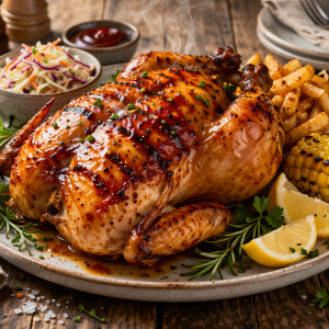 whole chicken & 2 sides